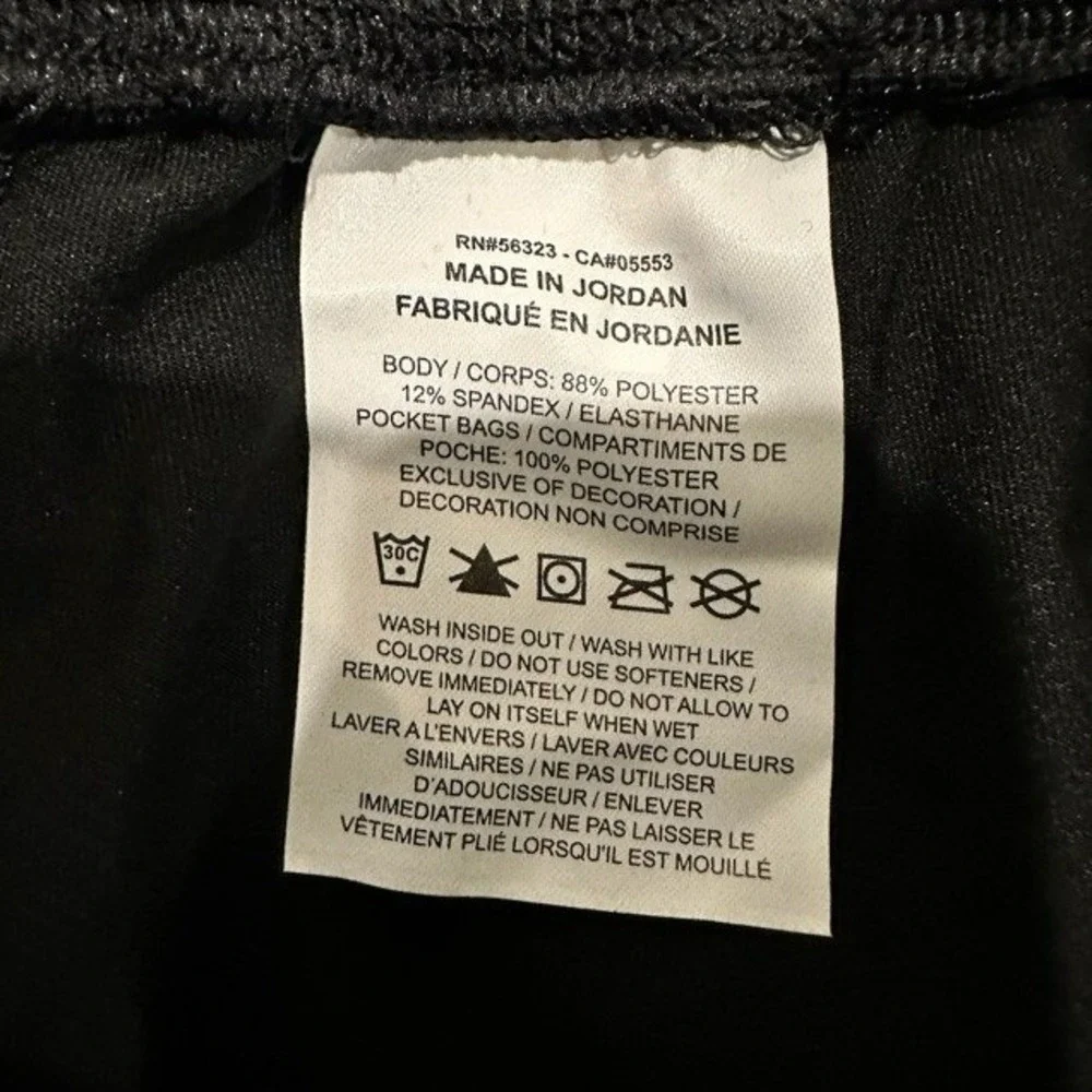 Nike SMU Mustangs Dri-FIT Pants Black Athletic Track Women Small NWOT AJ3662-010 - Picture 10 of 10